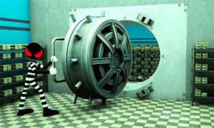 دانلود بازی Stickman Bank Robbery Escape با پول بینهایت
